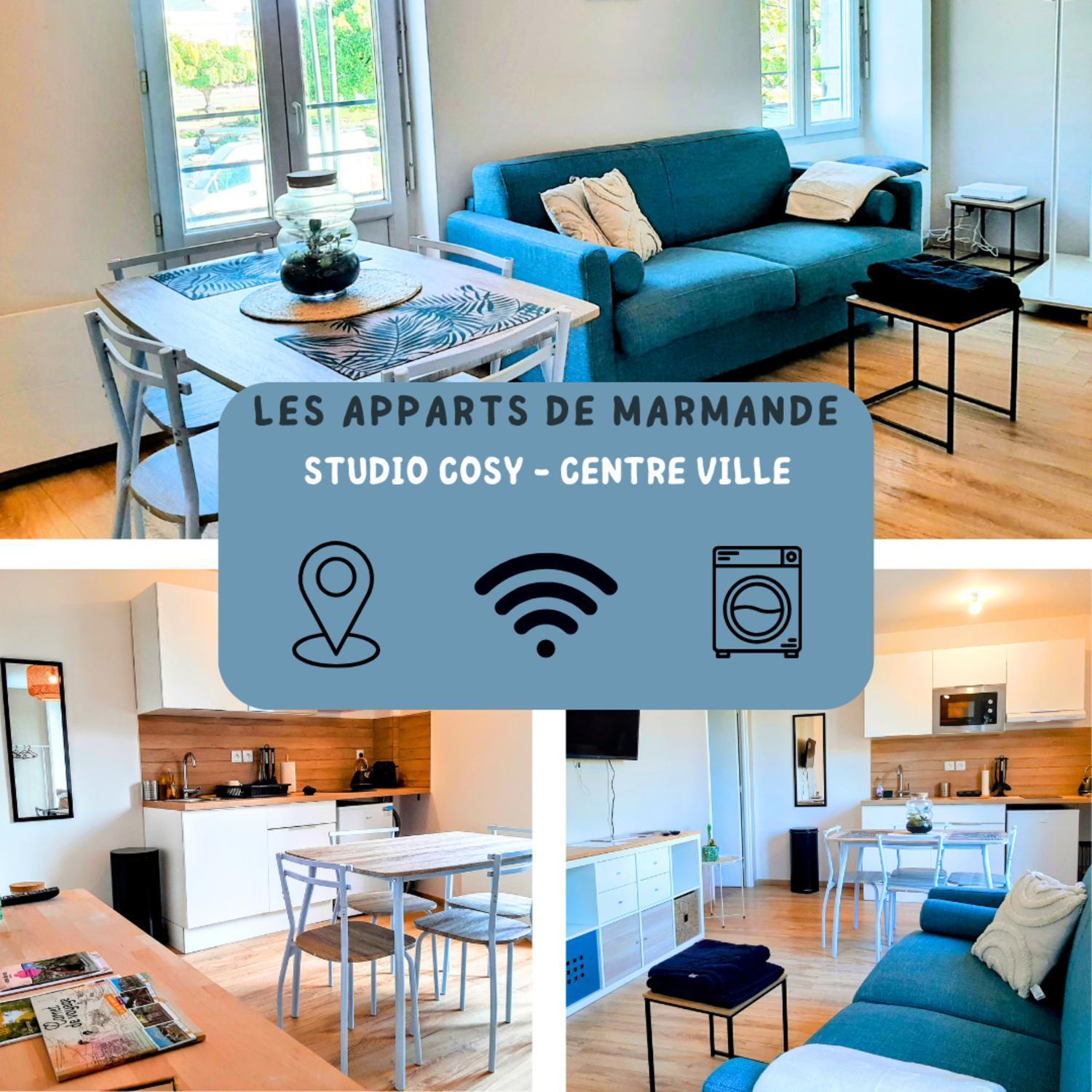 Les Apparts De Marmande - Appart Cosy, Centre De Marmande Exteriör bild